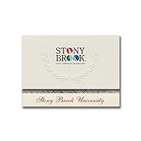 Stony Brook University Graduation Announcements, Platinum style, Basic Pack 20 with Stony Brook U. University Mark Foil
