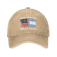 Make Argentina Great Again Hat for Men Baseball Cap Cool Caps