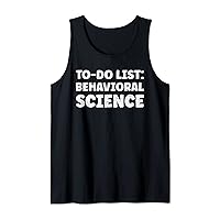 Funny Behavioral Science Lover Quotes Observation Tank Top