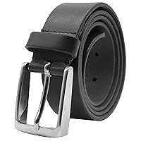 PELLE TORO Adventurer Leather Belt for Men, Handmade Men's Belt for Formal Work or Casual Jeans and Cowboy Styles