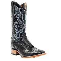 Cody James Men's Exotic Python Western Boot Broad Square Toe - Asr21-13