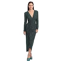 Maggy London Women's Long Sleeve Holiday Dress Party Cocktail Occasion