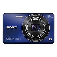 Sony Cyber-shot DSC-W690 16.1 MP Digital Camera with 10x Optical Zoom and 3.0-inch LCD (Blue) (2012 Model)