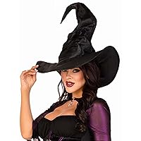 Leg Avenue Women's Large Ruched Witch Hat