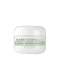 Mario Badescu Kera Moist Collagen Face Cream, Ultra-Rich, Fragrance-Free Face Moisturizer with Mild BHA and Oatmeal, Softens Dry Fine Lines and Evens Out Skin Tone, 1 Oz