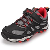 Kids Trail Shoes Sneakers for Boys Water Repellent Outdoor Hiking Tennis Running Girls Waterproof Slip Resistant Children Casual Comfortable(Little/Big Boys)