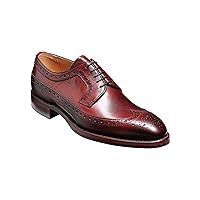 BARKER Calvay Cherry Grain Longwing Brogue Oxford Shoe Handcrafted Men's Oxford Shoes