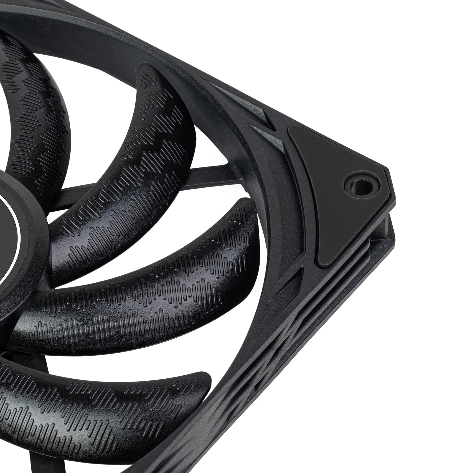 SilverStone Technology Air Slimmer 140 Enhanced Performance 140mm Slim Fan with Full-Range PWM and Shark Force Technology, (SST-AS140B)