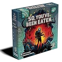 So, You've Been Eaten - Science Fiction Adventure Board Game, Dice Game, Space Mining, Solo Play Option, Ages 14+, 1-2 Players, 30 Min