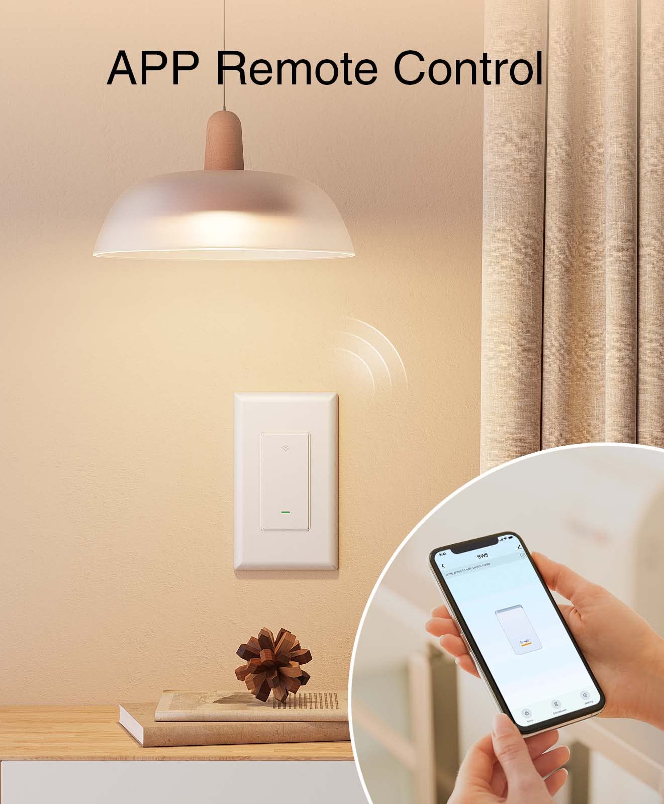 Etekcity Smart Plug, Works with Alexa and Google Home, WiFi Energy  Monitoring Outlet with Automatic Night Light, No Hub Required, ETL Listed,  White, 15A/1800W 