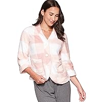 Women's Bed Jacket with Velcro Openings
