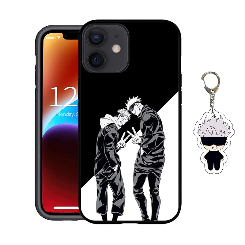 Mua Anime Phone Case Designed for iPhone 12 Case, Japanese Anime Characters  Compatible with iPhone 12 Case 6.1 inch Comes with Keychain, TPU Shockproof  Protective Case for Women Girls Men Boys Anime