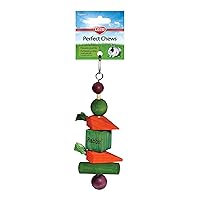 Kaytee Perfect Chews Hanging Wood Chew Toy for Pet Rabbits and Other Small Animals