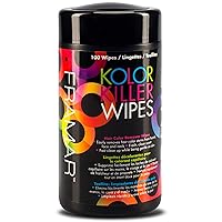 Kolor Killer Wipes – Hair Dye Remover, Hair Color Remover – Wipes Dispenser of 100
