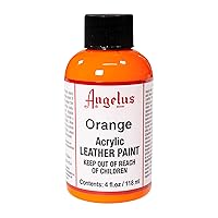 Angelus Leather Paint 4oz-Orange