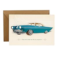 Hallmark Signature Father's Day Card (Vintage Classic Car, Don't Make 'Em Like You Anymore), (599FFW9632)
