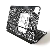 MightySkins Glossy Glitter Skin for Apple Magic Keyboard for iPad Pro 11-inch (2020) - Composition Book | Protective, Durable High-Gloss Glitter Finish | Easy to Apply Change Styles | Made in The USA