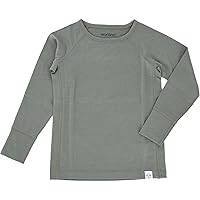 Woolino Merino Wool Base Layer for Kids - Super Soft Kids Long Sleeve Thermal Top - All Natural Base Layer Shirt