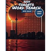 Large Print 1200+ Words Toronto Word Search Large Print 1200+ Words Toronto Word Search Paperback