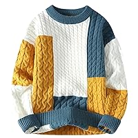 Autumn Men's Twist Braid Sweater Pullovers Winter Thick Knit Sweaters Streetwear Warm O Neck Jumper Pullover
