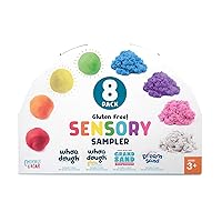 Chuckle & Roar - Sensory Sampler - 8 Sensory Fidget Activities for Little Ones - Great for Preschoolers - Touch and Feel Activities - Ages 3 and Up