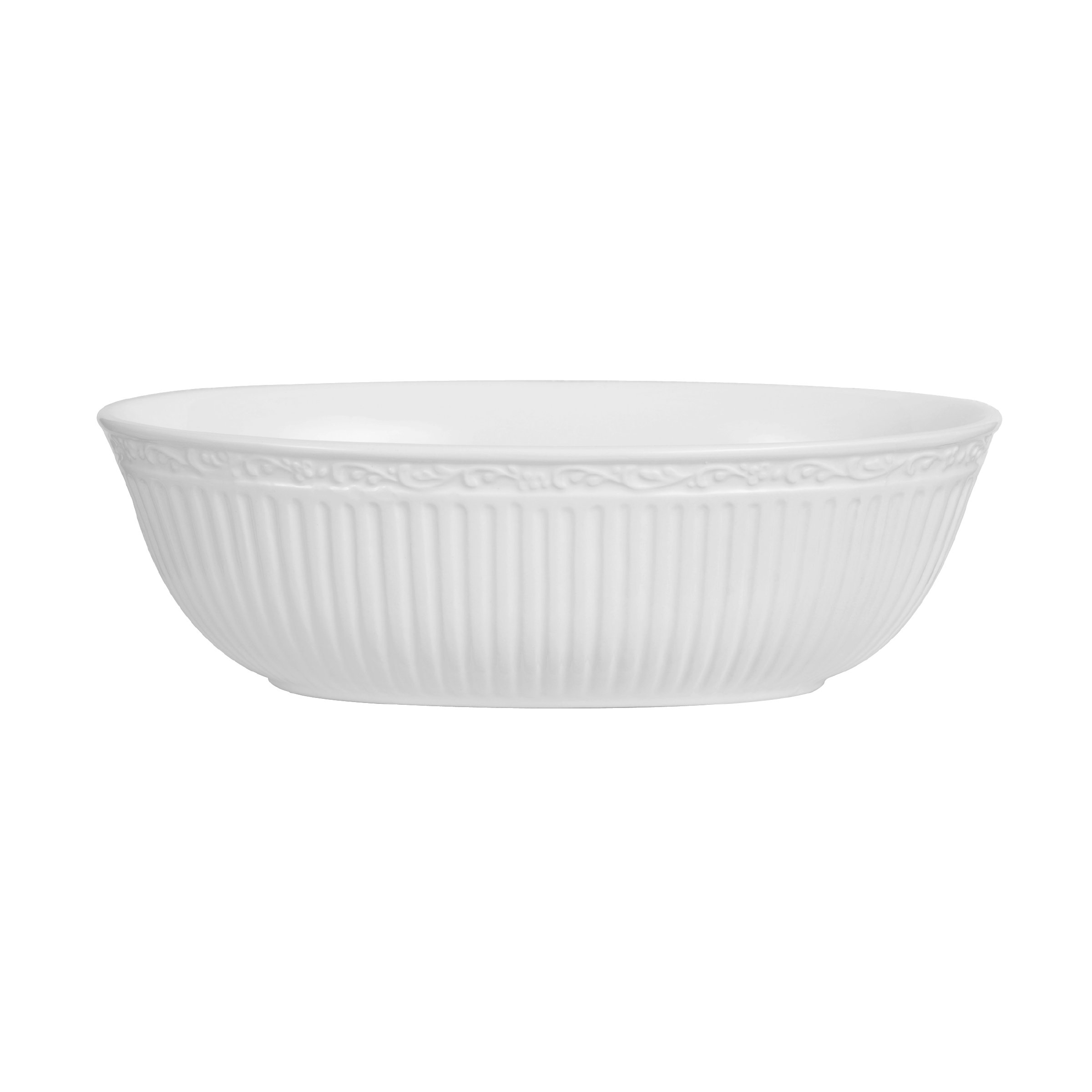 Mikasa Italian Countryside Oval Serving Bowl, 10.5-Inch