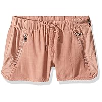 [BLANKNYC] Big Girl's Drawstring Shorts Shorts, Fading Rose