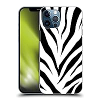 Head Case Designs Officially Licensed Grace Illustration with Zebra Animal Prints Hard Back Case Compatible with Apple iPhone 12 Pro Max