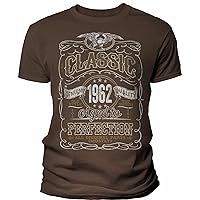 62nd Birthday Gift Shirt for Men - Classic 1962 Aged to Perfection - 62nd Birthday Gift