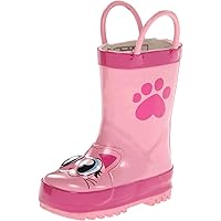 Western Chief Kids Girl's Limited Edition Printed Rain Boots (Toddler/Little Kid) Pink 8 Toddler M