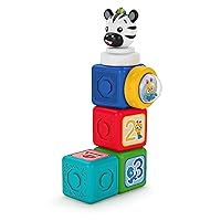 Baby Einstein Connectables 6 Piece Set STEAM Learning Magnetic Blocks Baby 6 Months+ Toddler Montessori Toys for 1 2 3 4 5 Year Old