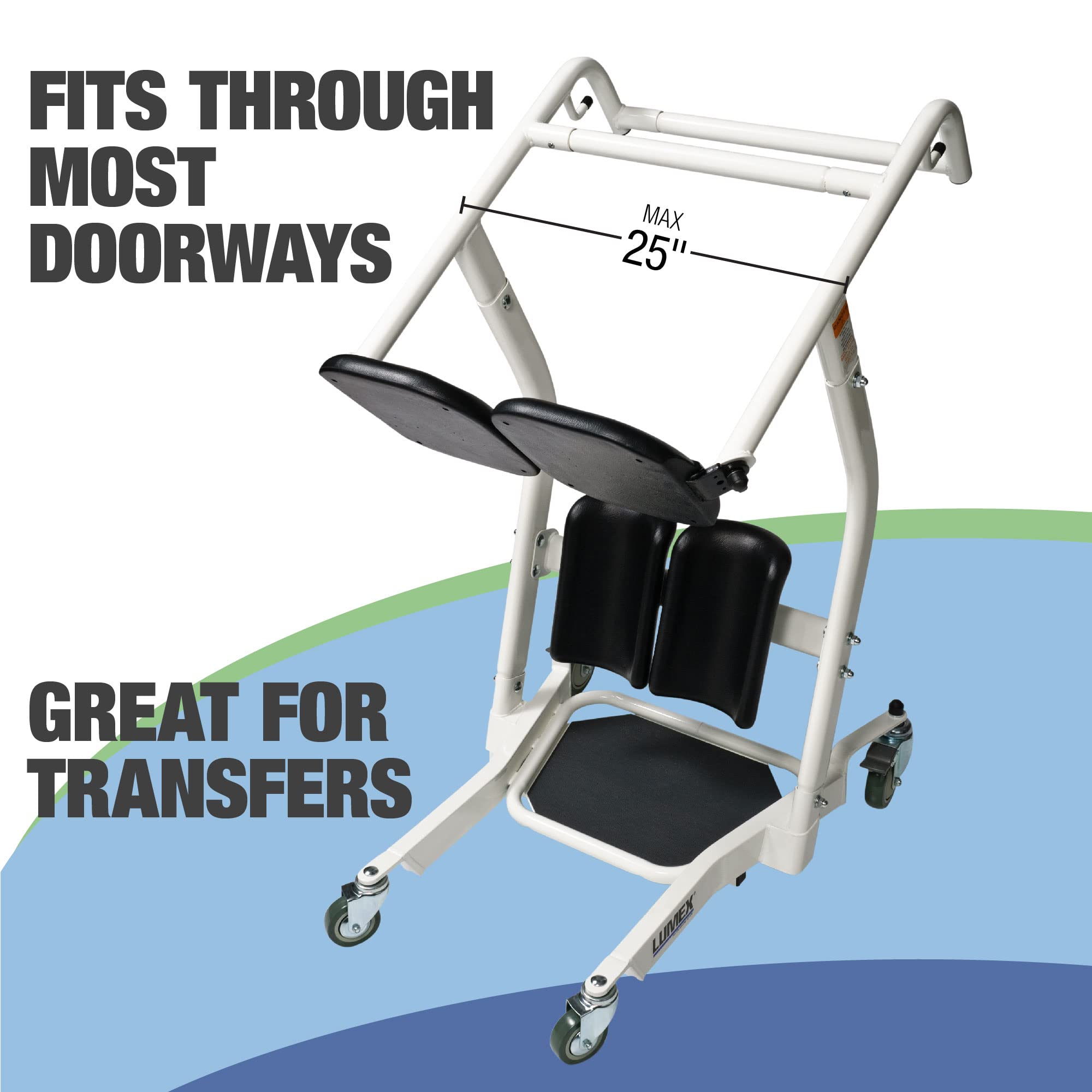 Lumex Stand Assist Patient Lift - Safely Sit, Stand, Transfer & Transport - LF1600