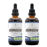 Bugleweed USDA Organic | Alcohol-FREE Extract, High-Potency Herbal Drops, Respiratory System | Made from 100% Certified Organic Bugleweed (Ze Lan, Lycopus Virginicus) Dried Herb 2x4 fl oz
