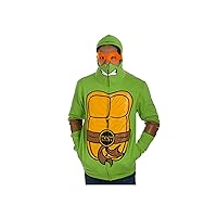 Bioworld Ninja Turtles Deluxe Suit Up Zip Hoodie