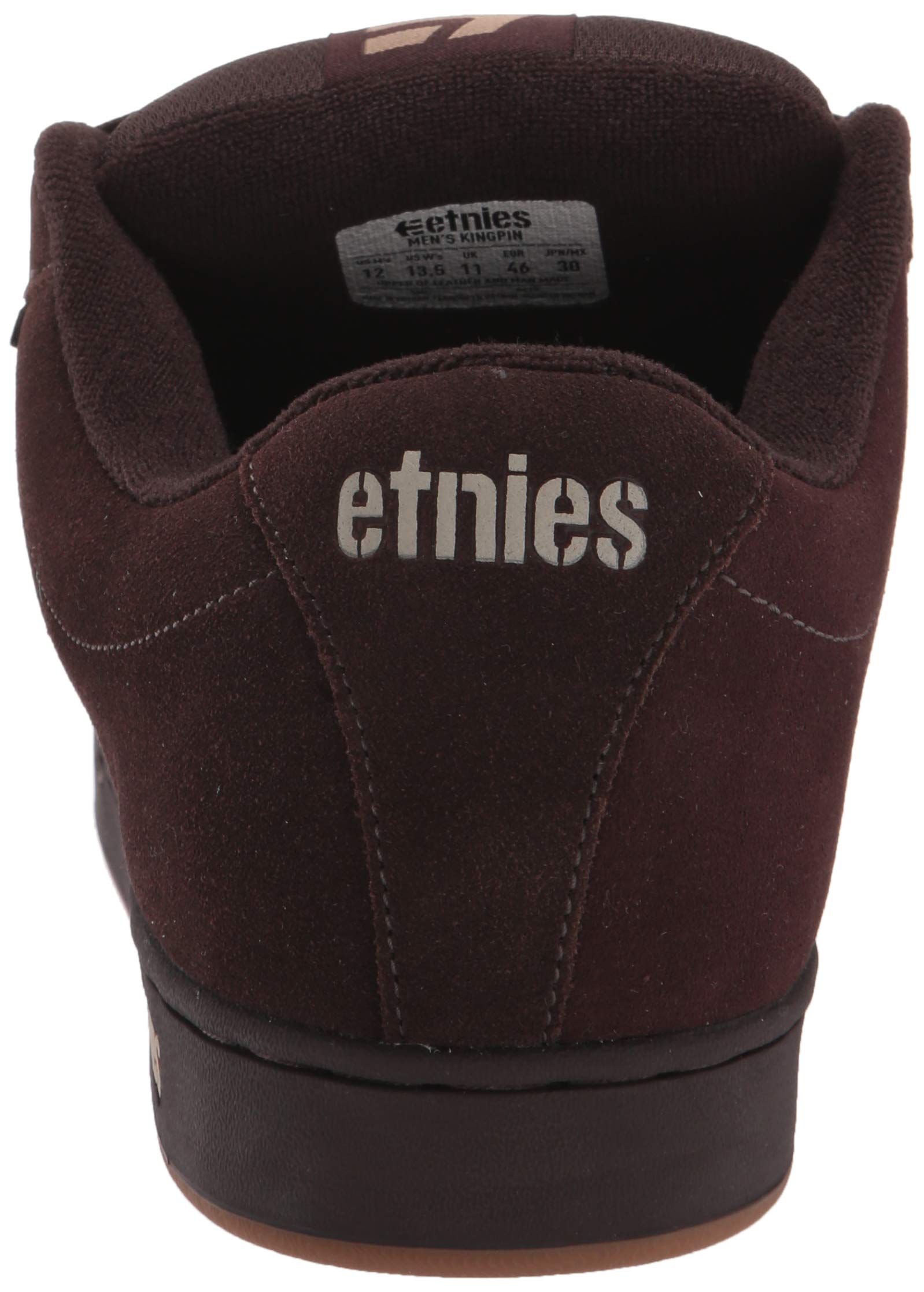 Etnies Mens Kingpin Skate Skate Sneakers Shoes Casual - Black