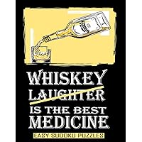 Whiskey Is The Best Medicine: Get Well Gifts For Men After Surgery Funny Recovery Gift - Easy Sudoku Puzzle Book For Adults Large Print Puzzles To Keep Your Brain Sharp Whiskey Is The Best Medicine: Get Well Gifts For Men After Surgery Funny Recovery Gift - Easy Sudoku Puzzle Book For Adults Large Print Puzzles To Keep Your Brain Sharp Paperback