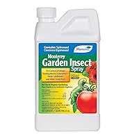 Monterey - Spinosad Insecticide - Organic Gardening Spinosad Garden Insect Spray Concentrate for Control Insects - Apply with Sprayer - 32 oz