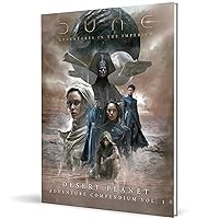 Modiphius Entertainment: Dune: Desert Planet - Adventure Compendium Vol 1 - Hardcover RPG Book, Color, Tabletop Roleplaying Game, Officially Licensed