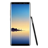 Samsung Galaxy Note 8 SM-N950F/DS Dual-SIM 64GB (GSM Only, No CDMA) Factory Unlocked 4G/LTE Smartphone (Midnight Black) - International Version