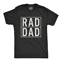 Mens Rad Dad Funny Cool Best Dad Fathers Day T Shirt for Dads