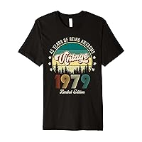 45 Year Old Gifts Vintage 1979 Limited Edition 45th Birthday Premium T-Shirt