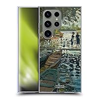 Head Case Designs Officially Licensed The National Gallery Bathers at La Grenouillére Nature Soft Gel Case Compatible with Samsung Galaxy S24 Ultra 5G