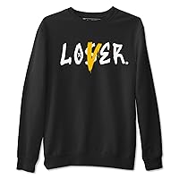 1 Yellow Ochre Design Printed Loser Lover Sneaker Matching Sweatshirt