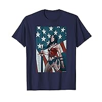 Wonder Woman American Flag T-Shirt