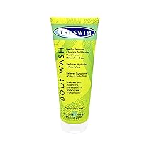 TRISWIM Chlorine Removal Body Wash | After Swim Care | Moisturizing Chlorine Soap For Swimmers And Athletes