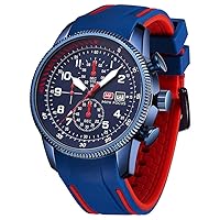 MINI FOCUS Men's Watches Fashion Waterproof Silicone Strap Quartz Watch Man Luxury Military Sport Chronograph Wristwatch Male