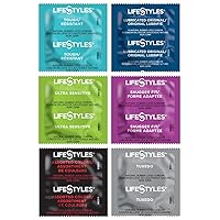 Condoms Variety Pack Condoms Lifestyles National Condom Day 12-Pack