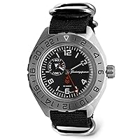 Vostok | Komandirskie 650539 GMT Automatic Mechanical Self-Winding Diver Wrist Watch