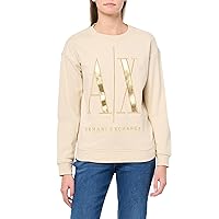 A｜X ARMANI EXCHANGE Women's A|x Icon Pullover Crewneck Sweatshirt