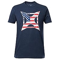 Vertx Patriot American Flag Tee for Men, USA Tactical T-Shirts, Short Sleeve, Premium Cotton Blend, Patriotic Tactical